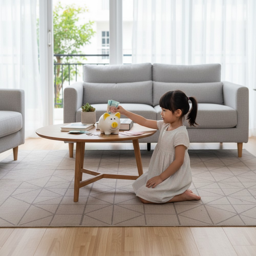 Heo đất gốm sứ qu&agrave; tặng in logo nhiều m&agrave;u size 14cm tr&ecirc;n b&agrave;n l&agrave;m việc hiện đại, m&oacute;n qu&agrave; doanh nghiệp &yacute; nghĩa, sang trọng.