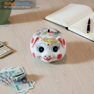 Heo Đất In Logo Quà Tặng Bát Tràng | BiGGift - Độc Đáo & Ý Nghĩa