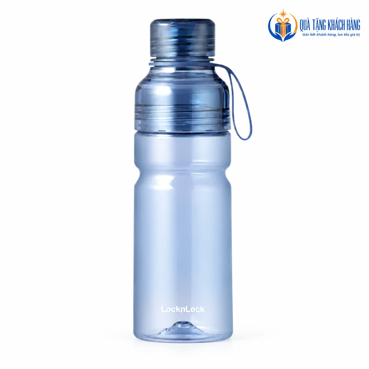 Dáng bình ABF770 xanh dương với nắp sẫm và quai mảnh