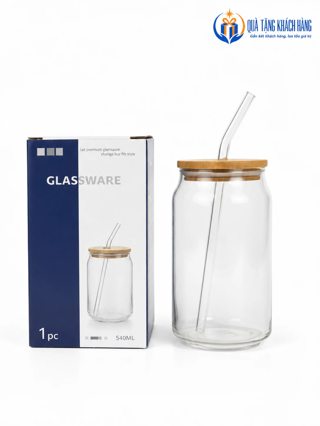 Bình 540ml và hộp GLASSWARE theo tư liệu nguồn