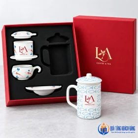 Khay giữ riêng cốc cao và các phần của bộ phin
