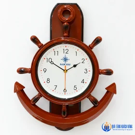 Mô phỏng logo NAM HAI trên đồng hồ dáng neo