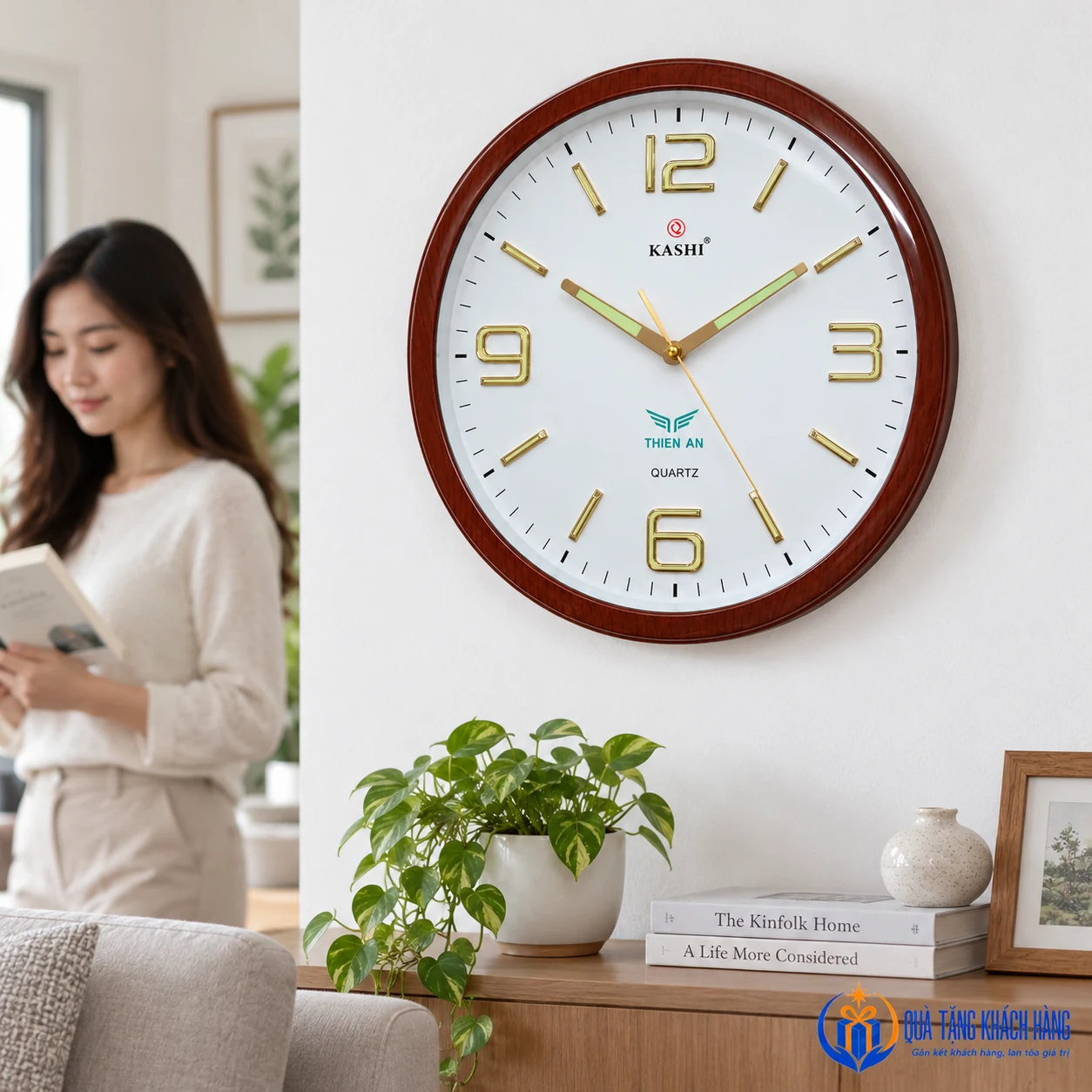 Đồng hồ Kashi K86 trong không gian gia đình