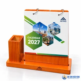 Mô phỏng nhận diện AN PHU trên lịch và đế