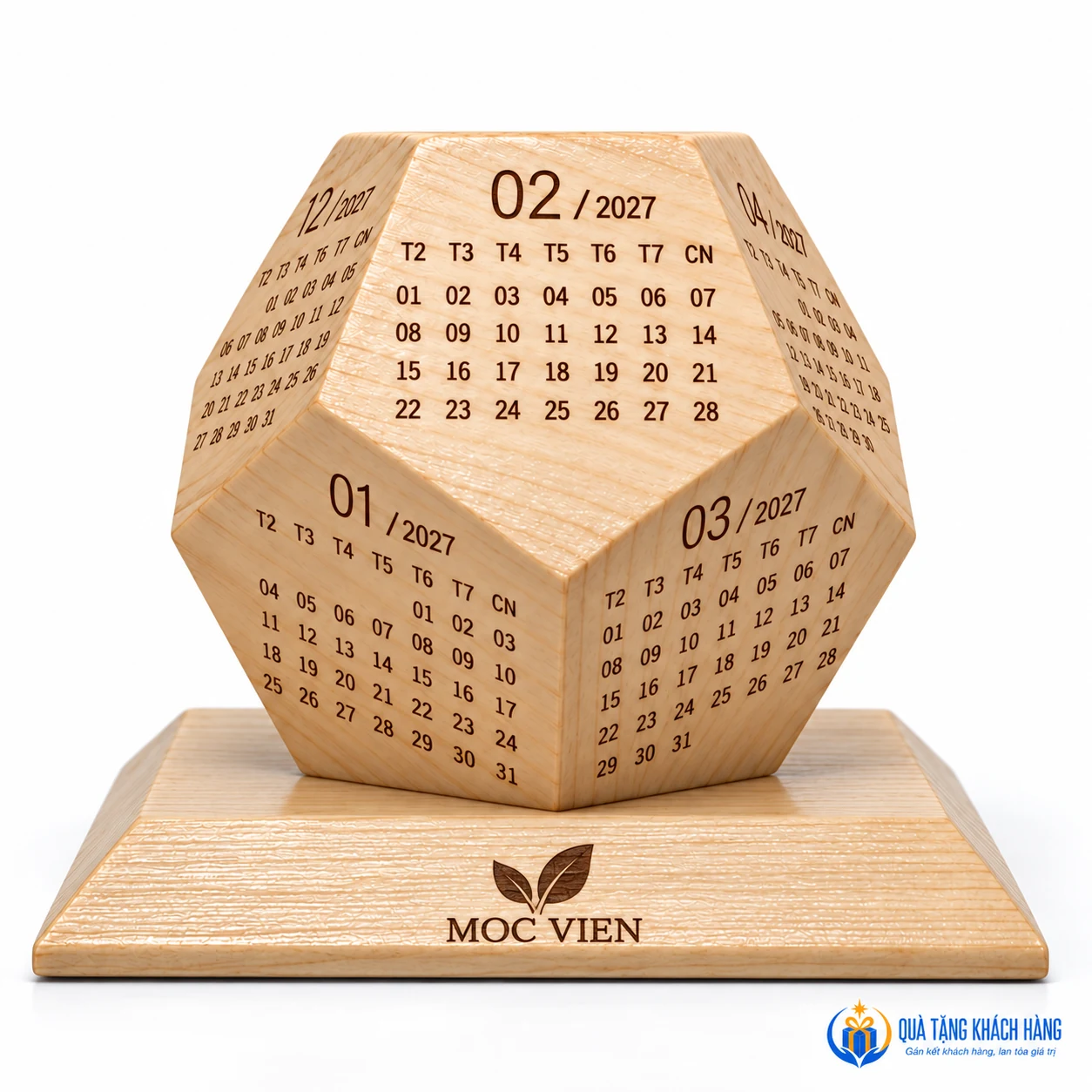 Mô phỏng nhận diện MOC VIEN trên đế lịch
