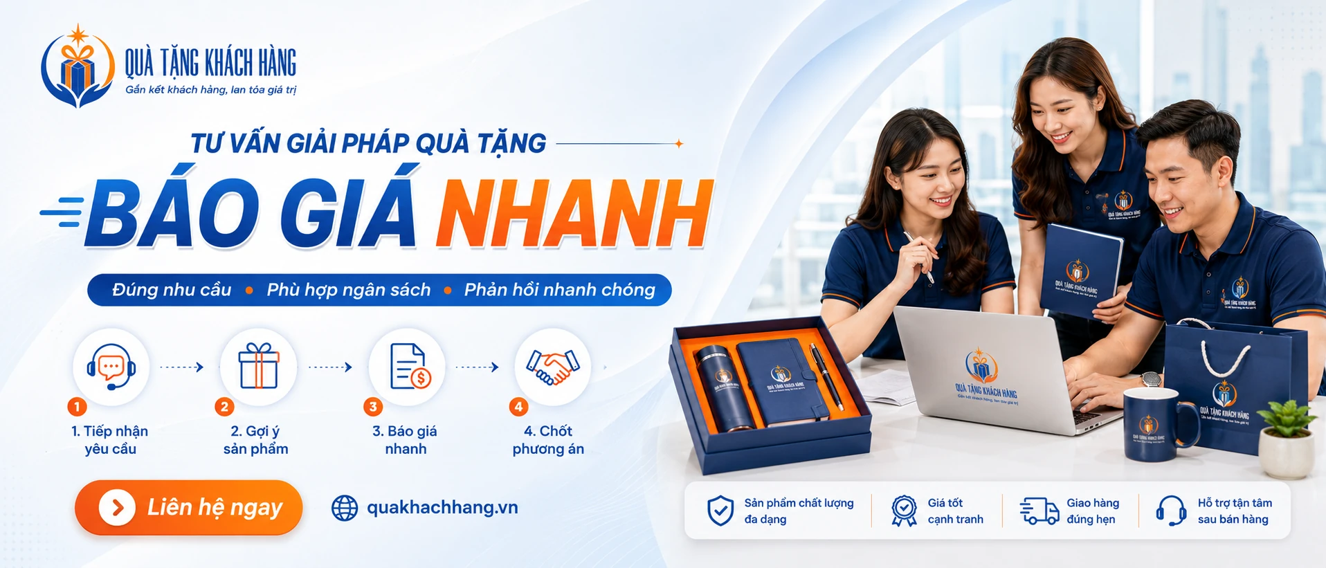 Tư vấn giải pháp quà tặng — banner minh họa