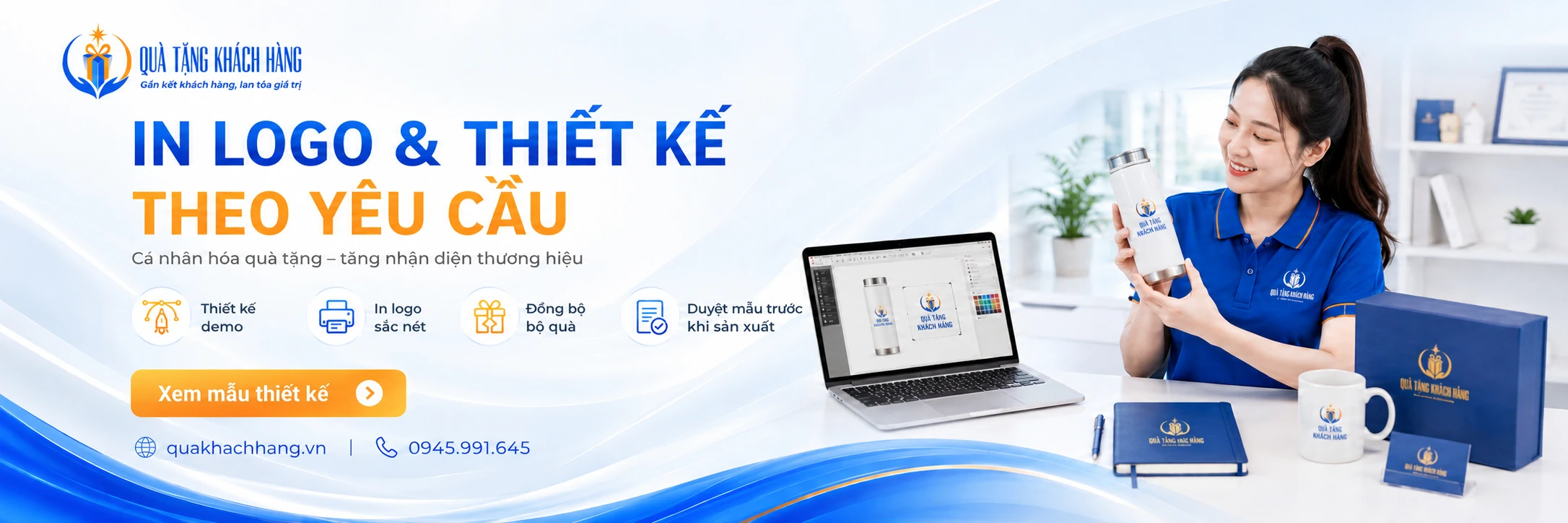 In logo và thiết kế theo yêu cầu — banner minh họa