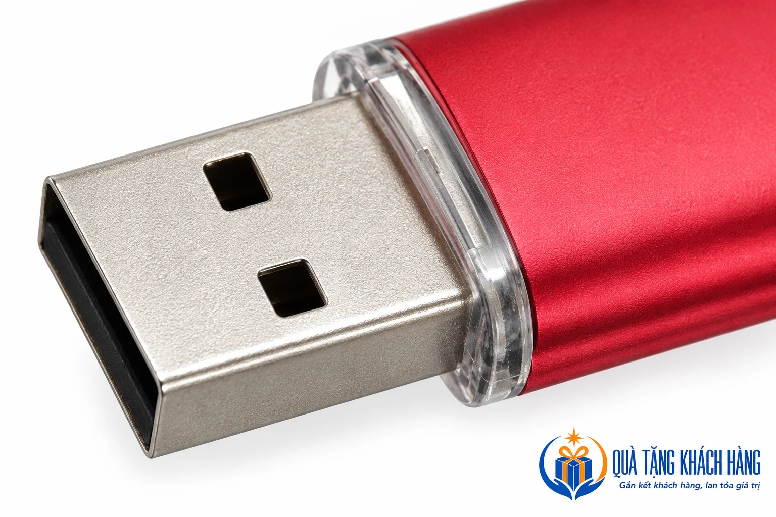 Góc cận đầu cắm và viền nối thân đỏ UKV 024